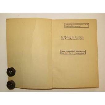 Libro de referencia para el líder vocal de la Wehrmacht. Espenlaub militaria